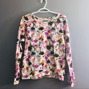 Barbie x forever 21 crew neck sweater